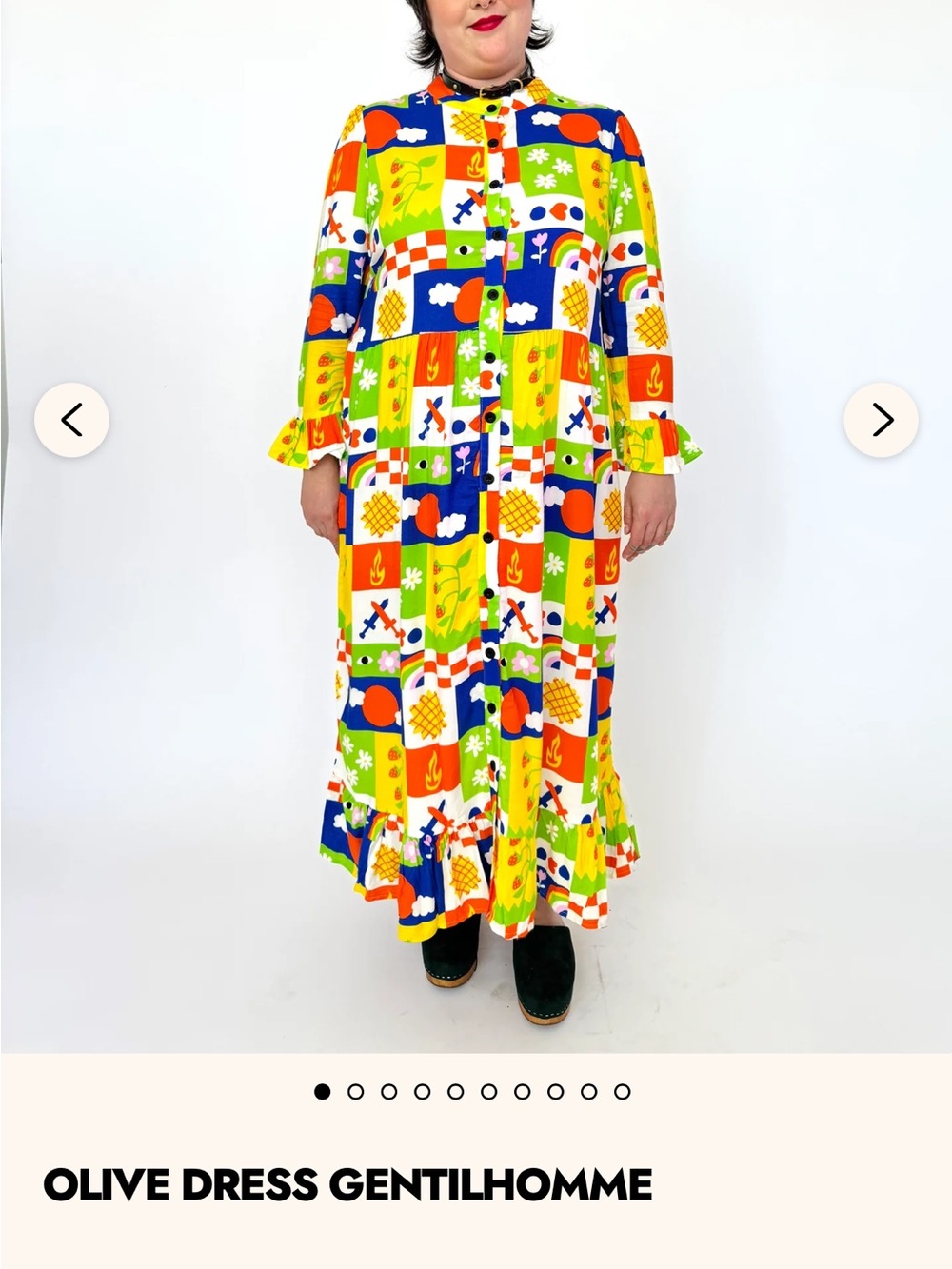Nooworks Olive Dress Colorblock Maxi Dress - Bright Multi Gentilhomme